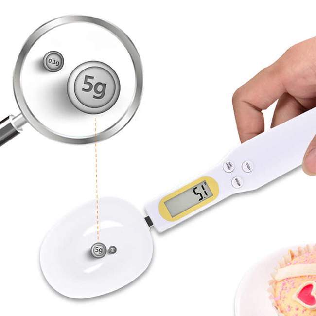 Digital measuring spoon