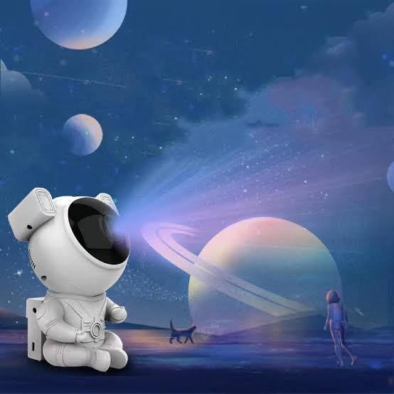 Brand: LUXONIC
4.0 4.0 out of 5 stars (87)
LUXONIC Galaxy Astronaut Projector with Bluetooth Music Speaker,Remote Control&Timer,Nebula Star Space Buddy Projector